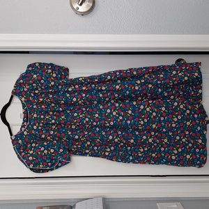 Printfresh Retro Dreams Nightgown - Red Delicious print - Sz. XL